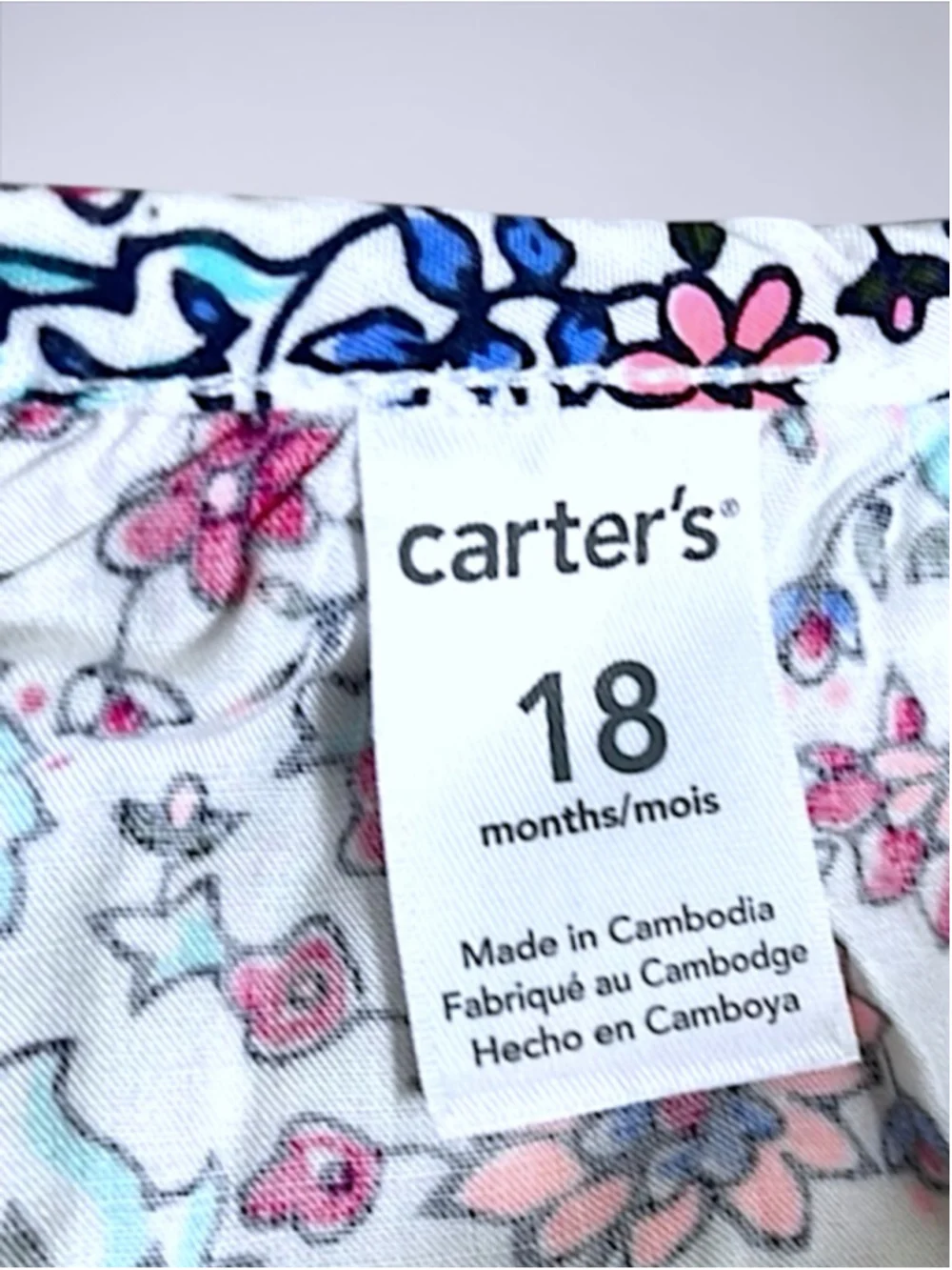 Carter’s Floral Tank Fringe Top & Bloomer 2-Piece Set